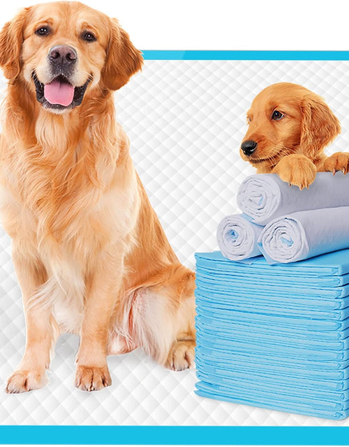 Load image into Gallery viewer, Dog Pee Pad, Puppy Potty Training Pet Pads Dog Pads Extra Large Disposable Super Absorbent &amp; Leak-Free Pee Pads 28&quot;X34&quot;
