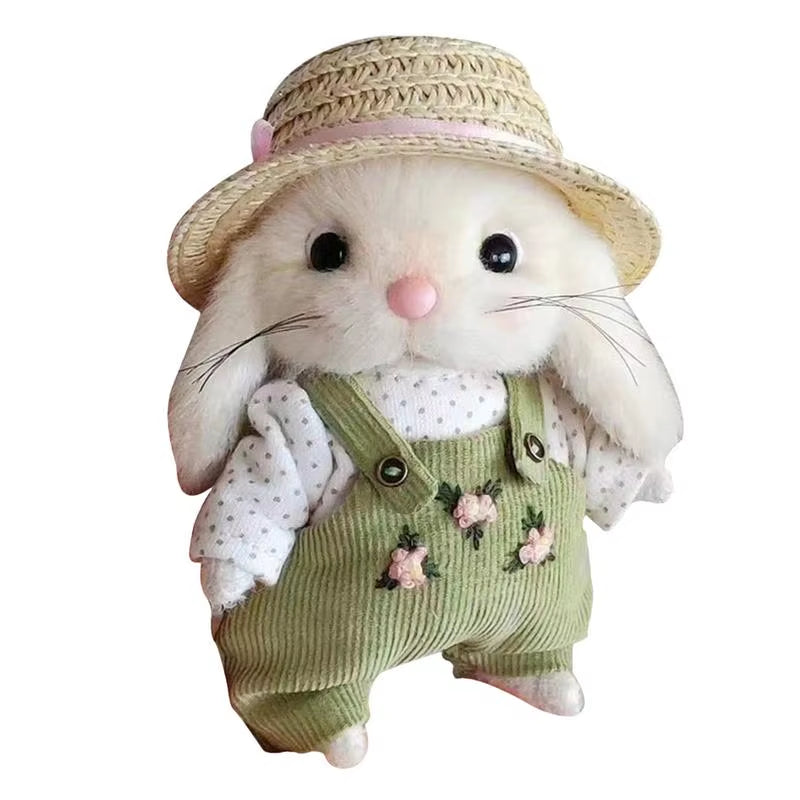 5.5 Inch Cute Rabbit Doll Baby Soft Plush Toys for Children Appease Sleeping Stuffed Animal Baby Toys