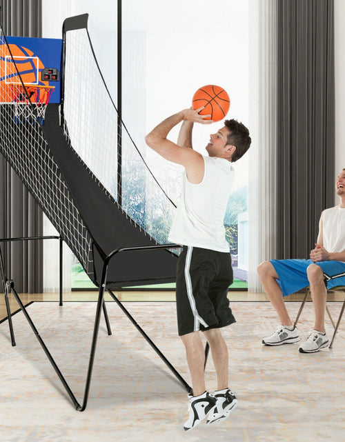 Load image into Gallery viewer, Foldable Single Shot Basketball Arcade Game with Electronic Scorer and Basketballs
