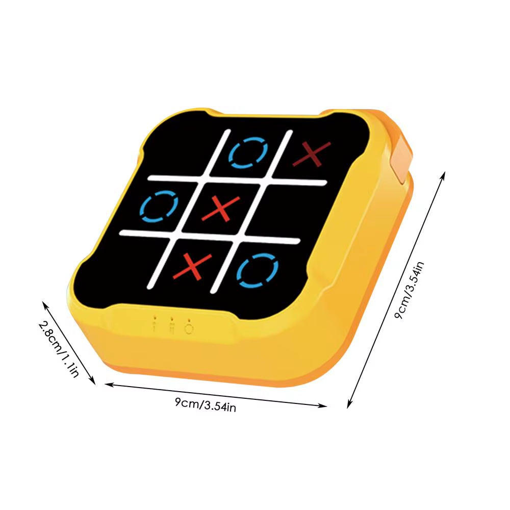 Electronic Tic-Tac-Toe Game Children'S Toys Board Chess Games Chess Board Game Set for Family for Indoor Parties Supplies