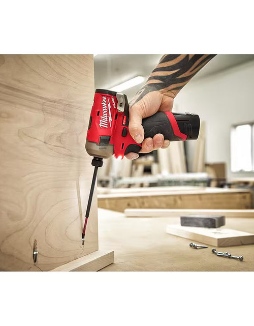 Load image into Gallery viewer, M12 FUEL SURGE 12V Lithium-Ion Brushless Cordless 1/4 In. Hex Impact Driver Compact Kit W/Two 2.0Ah Batteries, Bag
