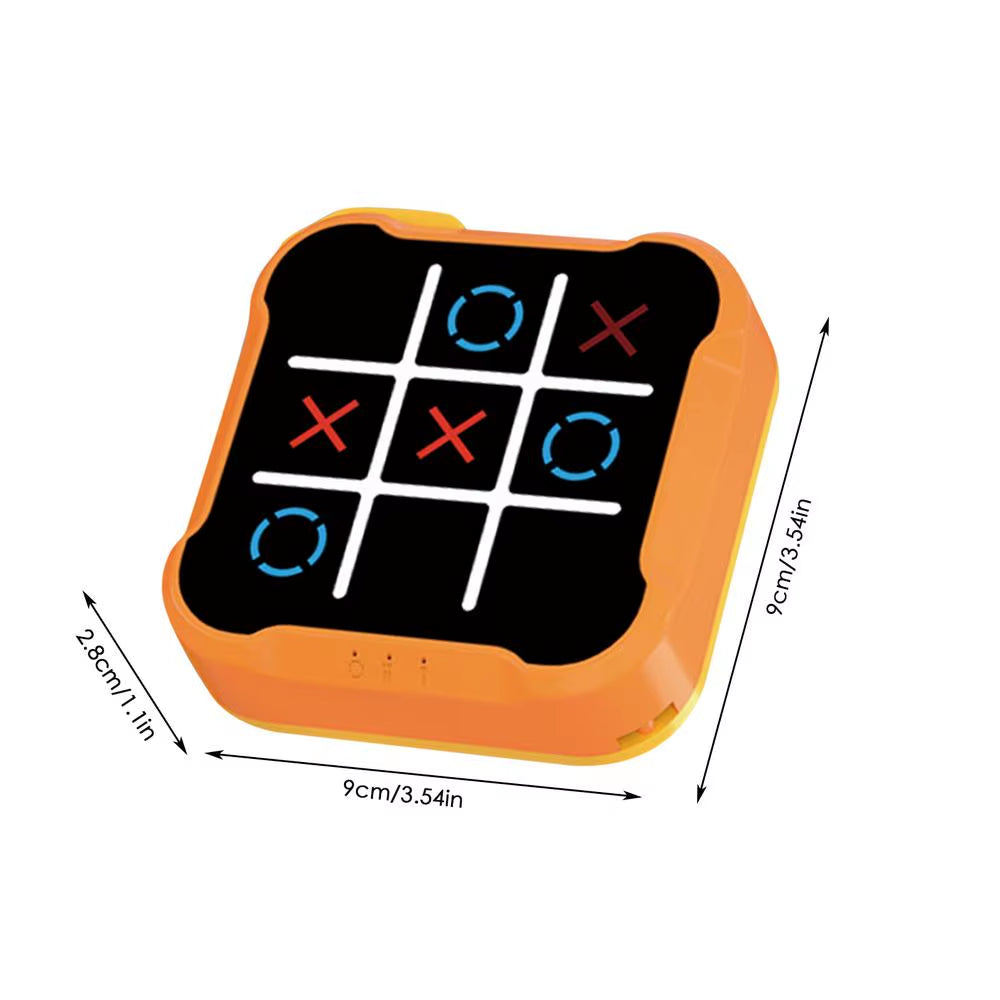 Electronic Tic-Tac-Toe Game Children'S Toys Board Chess Games Chess Board Game Set for Family for Indoor Parties Supplies