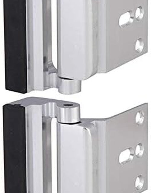 Load image into Gallery viewer, 2 Pack Door Reinforcement Locks with 8 Screws, Home Security Door Lock for Toddler, Childproof Door Lock Night Lock Withstand 800 Lbs Silver
