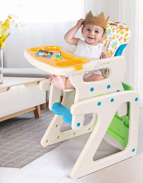 Load image into Gallery viewer, SEJOY High Chairs for Babies Toddlers 3-In-1 Baby High Chair Adjustable Backrest Infant Baby Feeding Chair for Eating
