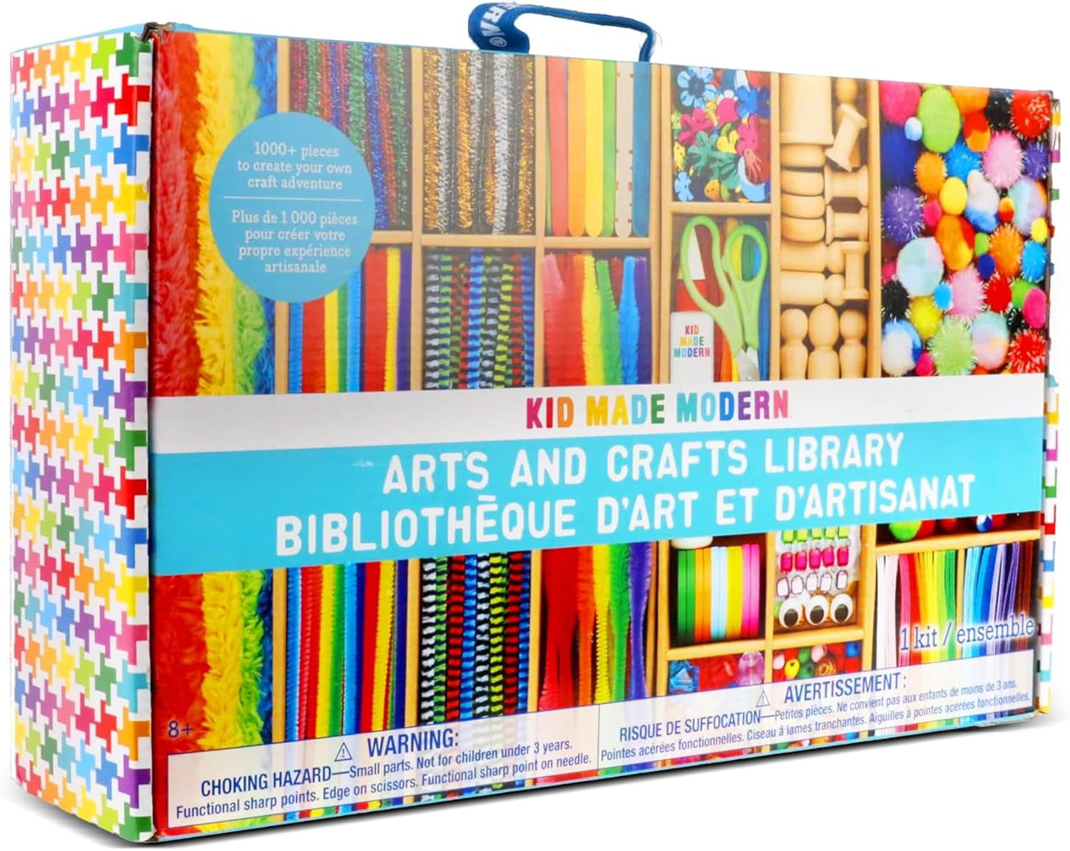 Arts and Crafts Supply Library - Coloring Arts and Crafts Kit