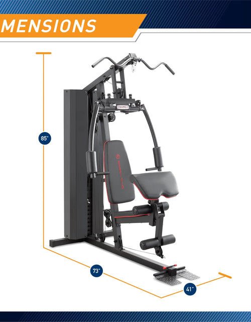 Load image into Gallery viewer, 200 Lbs Stack Dual Function Home Gym MKM-81010
